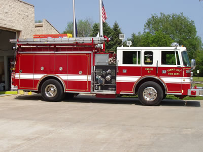 Tawas City, MI Rescue Fire