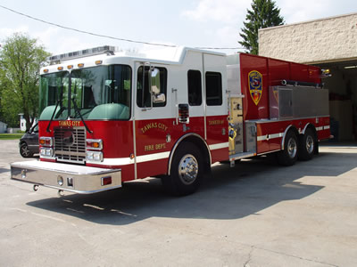 Tawas City, MI Rescue Fire