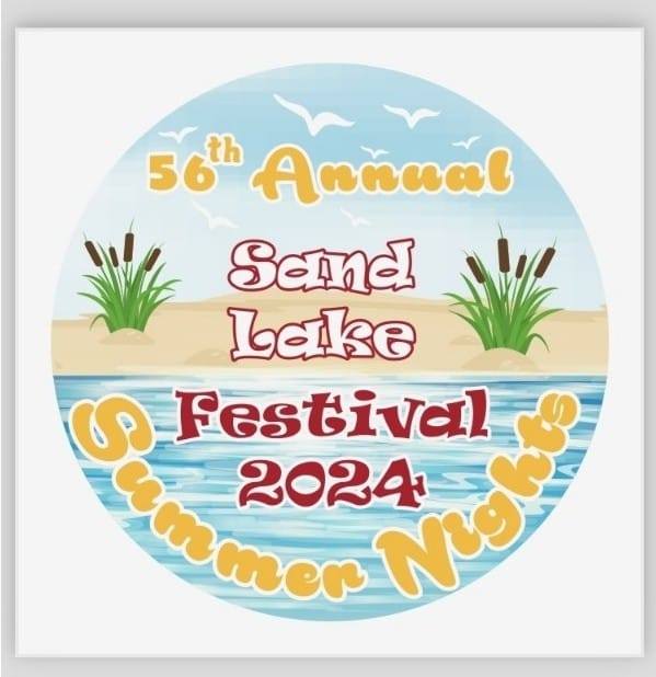 56th Annual Sand Lake Festival 2024 Summer Nights logo